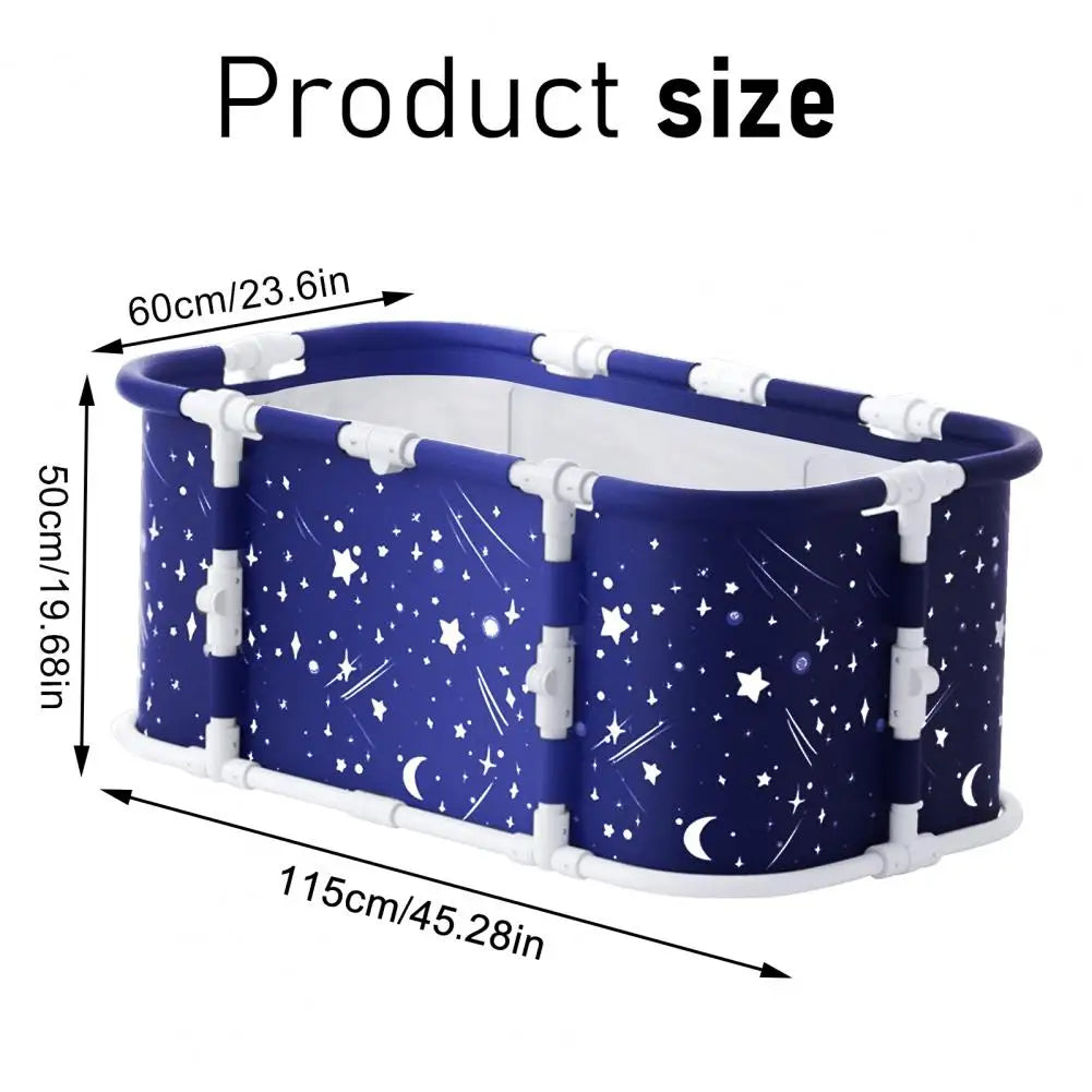 Foldable Freestanding Bathtub For Adult Spa Soaking Tub