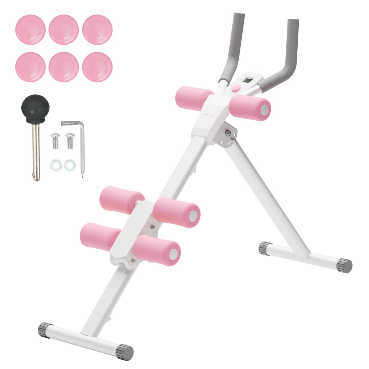 Foldable Home Gym Ab Machine Core Workout Knee Protection