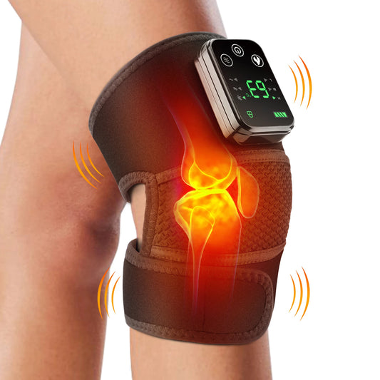 Hailicare Electric Heated Knee Brace With Vibration For Pain Relief