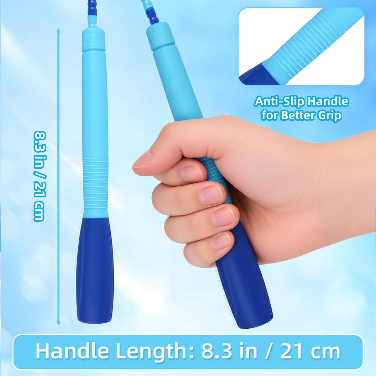 Yuedong Adjustable TPU Beaded Jump Rope For Kids And Adults