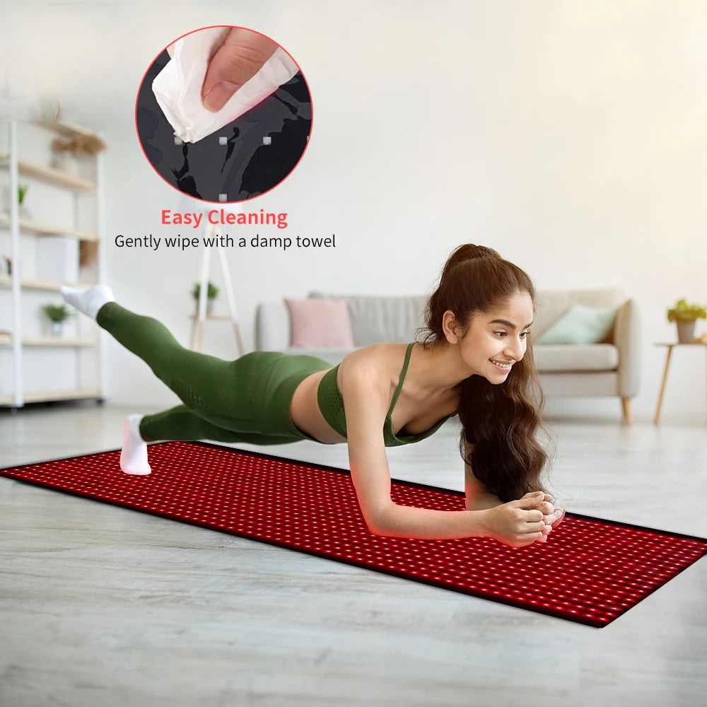 Red Light Therapy Mat for Pain Relief and Muscle Recovery