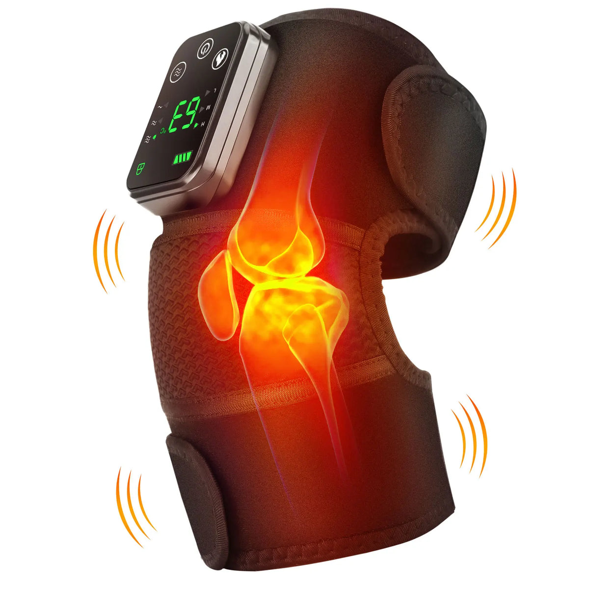 Hailicare Electric Heated Knee Brace With Vibration For Pain Relief