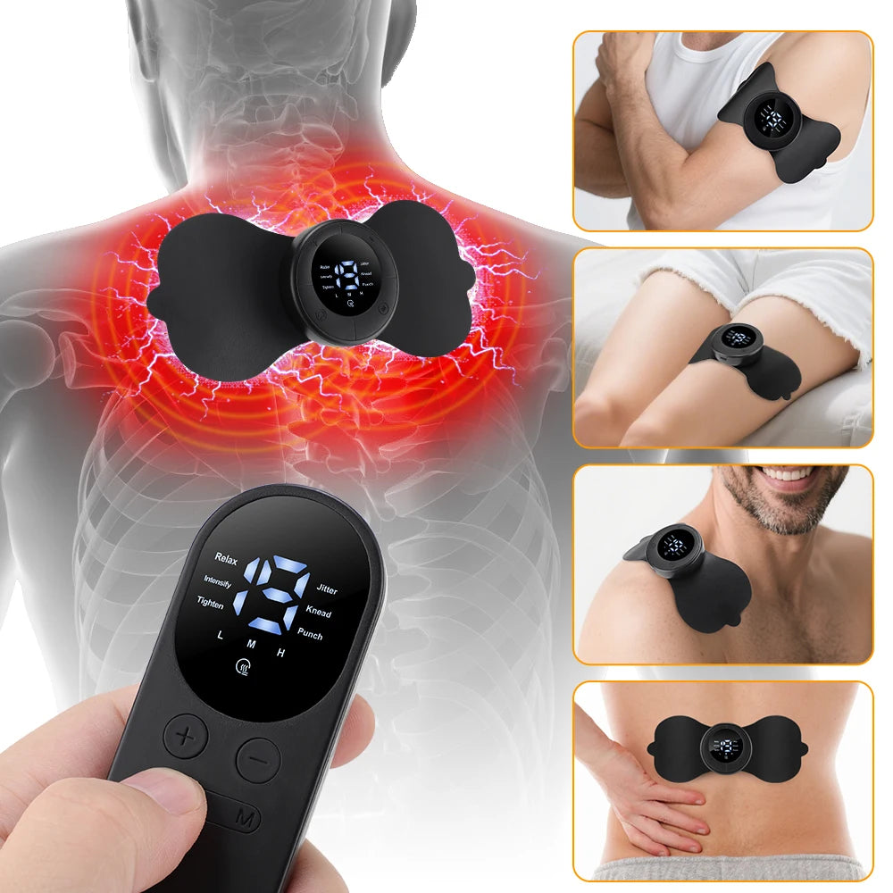 Pastsky Rechargeable EMS Heated Foot Massager With Remote