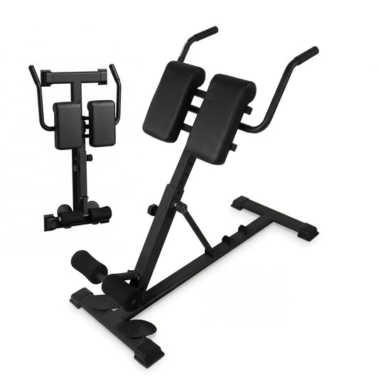 HiMISS Adjustable Hyperextension Roman Chair Bench For Home Gym