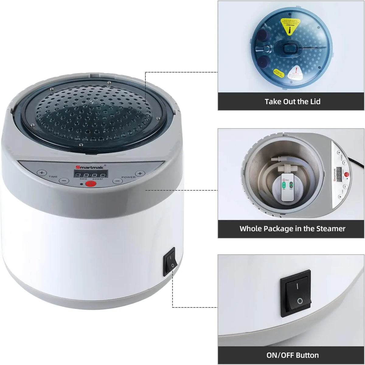 Smartmak Premium Steam Sauna Generator For Home Relaxation