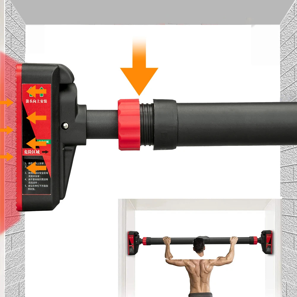 Twister Adjustable Doorway Pull Up Bar With Level Gauge