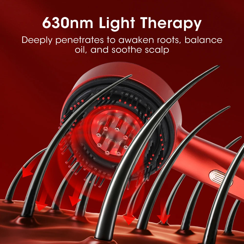 Hailicare Rechargeable Electric Scalp Massager With Oil Applicator